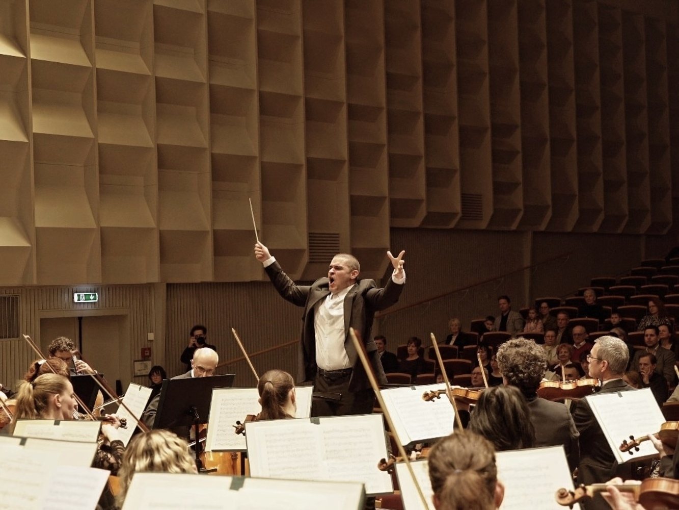 Impressions de notre atelier de direction d'orchestre