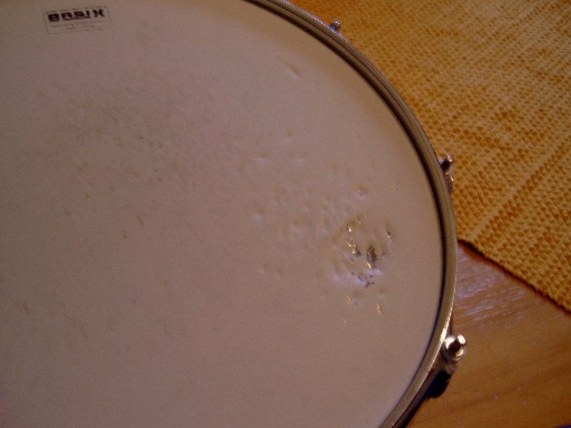 When do I need to replace the drum heads?